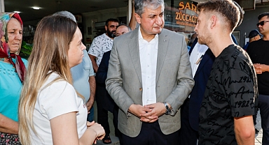 Vali Yavuz'dan Vefa Caddesi esnafına ziyaret