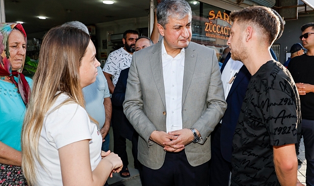 Vali Yavuz'dan Vefa Caddesi esnafına ziyaret